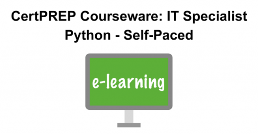 CertPREP Courseware: IT Specialist Python - Self-Paced