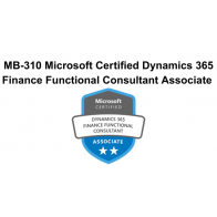 MB-310 Microsoft Certified Dynamics 365 Finance Functional Consultant Associate