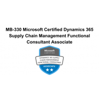 MB-330 Microsoft Certified Dynamics 365 Supply Chain Management Functional Consultant Associate